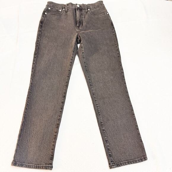 Madewell The Perfect Vintage Jean Charcoal Denim Size 27 - Picture 2 of 9